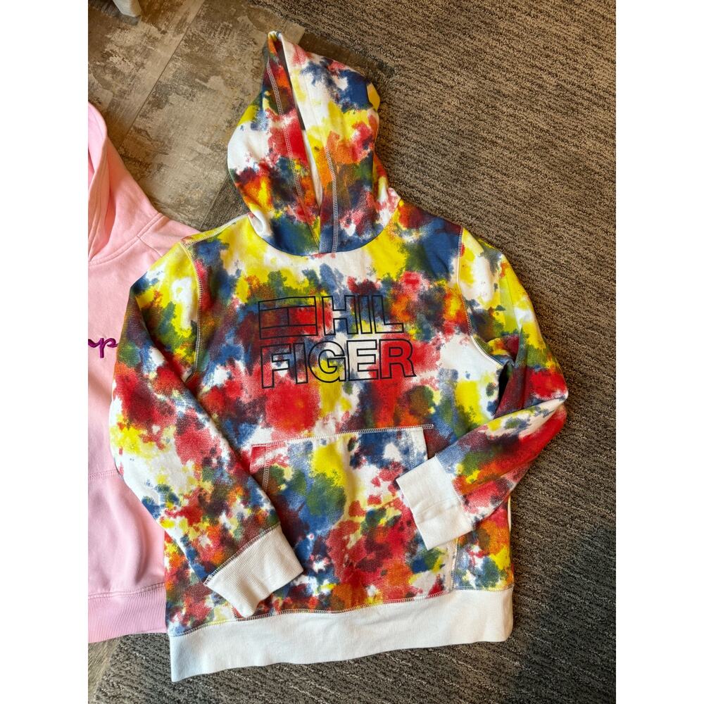 Girls Sweatshirts Lot of 3  Size Medium.  Hilfiger. Champion.  New Balance. - Picture 5 of 12